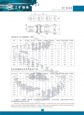 河南重載彎板鏈條